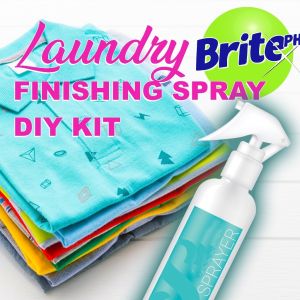 BritePH Laundry Finishing Spray Kit (Makes 5 Liters)