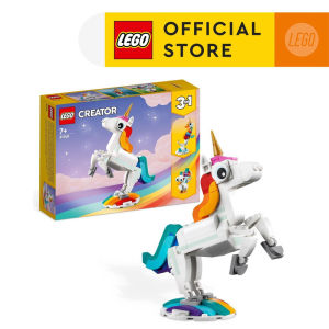LEGO Creator 31140 Magical Unicorn (145 Pieces) Building Block Toys Bricks
