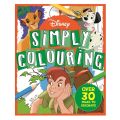 Disney Simply Colouring Book For Kids To Color With Bambi Dumbo Pinocchio. 