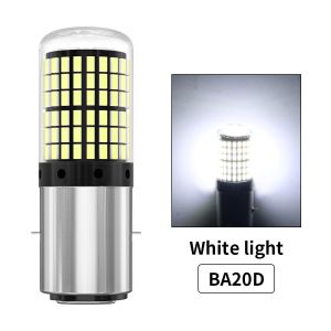 【Limited-time offer】 1PC P15D BA20D H4 Super Bright Motorcycle Headlight 3014 144smd LED Bulb Motorcycle Headlight Turn Bulb Fog White DC12V