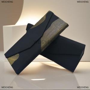 [COD] WEICHENG 1 Piece Triangle Glasses Box Waterproof Portable Black Folding Sun Glasses Box Eyeglasses DIY Accessories Eyeglasses Case