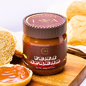 Golden L.A Kitchen Yema Spread 400g / Palaman / Rich & Creamy Luscious Taste | Sweet Spread | Jam | Yema