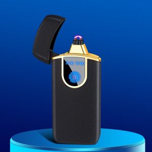 Bật Lửa Điện Cảm Ứng Tạo Tia Plasma YD505 Chống Gió Màn Hình LED Hiển Thị.