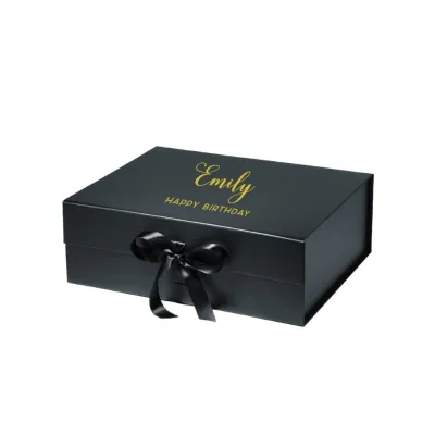 [SG Seller] Personalised Magnetic Gift Box | Customise Folding Box | Elegant Magnetic Packaging Box