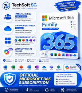 Microsoft 365 with 1 TB OneDrive Storage (Own Microsoft Account)