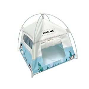 PURETEN 1:12 Scale Camping Tent Model Simulated Oxford Cloth Photo Props Tent Toy Model Mini Miniature Doll Tent Dollhouse Ornament