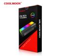 Tản Nhiệt SSD M2 Led RGB Coolmoon - Hỗ Trợ Đồng Bộ Hub Coolmoon và Mainboard. 