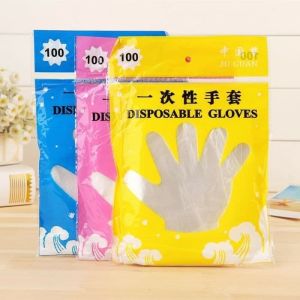 Sarung Tangan Plastik 100pc Plastik DISPOSABLE PLASTIC GLOVES