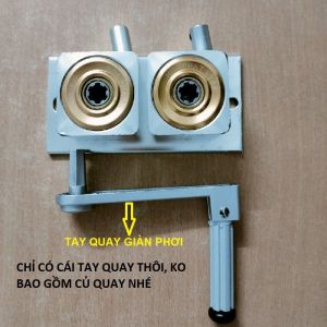 Tay quay giàn phơi dùng cho củ quay 999A - 999B - sankaku... Tay quay đa năng