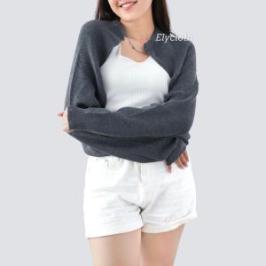 ELYCLOTH | LUNA CROP OUTER | OUTER / CROP OUTER RAJUT WANITA PREMIUM KNIT