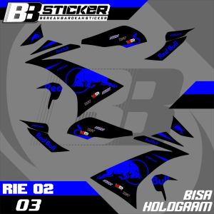 Striping R15 V3 RED BULL BISA HOLOGRAM REDBULL  RIE 2