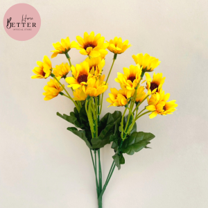 Better Home - Bunga Matahari Artificial Plastik Sunflower Dekorasi Rumah Hias EMYED