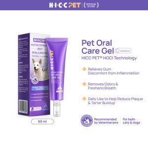HICC PET Pet Oral Care Hydro Gel Teeth Clean Relieve Gum Redness & Inflammation For All Pet 60ml