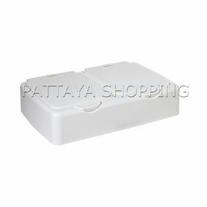 Pattaya มินิ พลาสติก กล่องเก็บของ กล่องทิชชู่ ฝาปิดแบบกดเปิด กล่องเก็บของ สปอตสินค้า  storage box