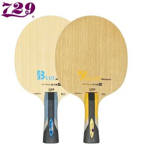 729 Friendship Yellow KLC AD Table Tennis Blade 5 Wood 2 Arylate Carbon Professional Ping Pong Blade Blue ALC AD Offensive2026