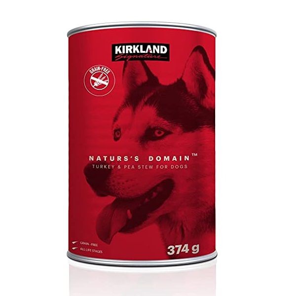 S&R Kirkland Signature Natures Domain Dog Wet Food 374g Turkey