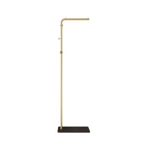 CUFEI Floor Standing Coat Rack Single Rod Style Space Saving Clothing Rack Multi-Functional Clothing Hanger Light Luxury