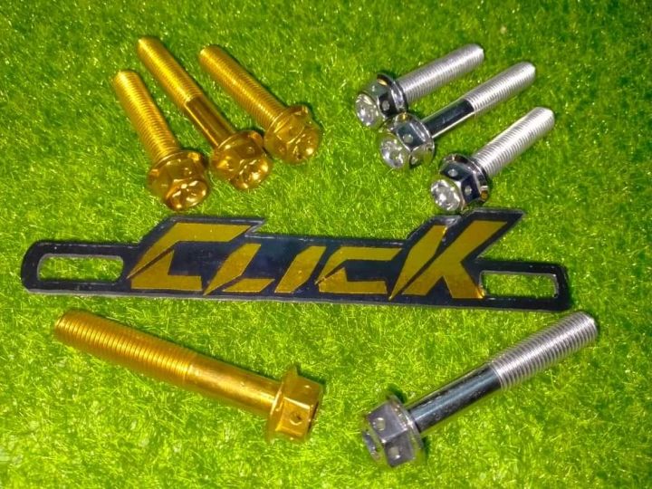️HONDA CLICK 125i/150i HENG SWING ARM BOLTS & PIPE BOLT Lazada PH
