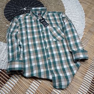 Kemeja flanel mbano lengan panjang best seller