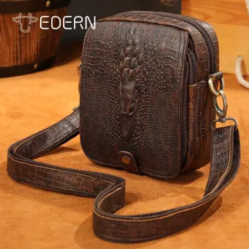 Leather sling bag lazada best sale