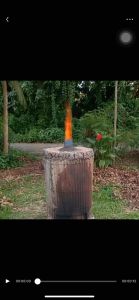 เตาเผาถ่านไร้ควัน ถัง200ลิตร