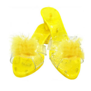 Free Shipping Middle East Hot Selling Princess Crystal Shoes ChildrenS Pretend Play Toy Crystal Shoes Girls High Heels