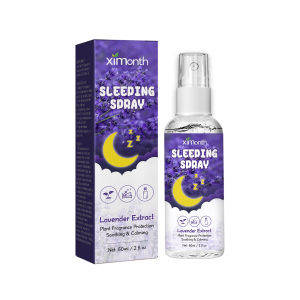 XIMONTH Lavender Sleep Spray Relieves anxiety relaxes the mind and body helps with sleep and promotes peaceful sleep spray