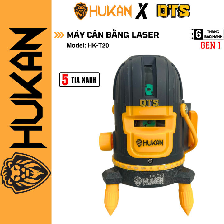 Máy cân bằng Lazer 5 tia xanh siêu sáng HUKAN HK-T20, HK-T22, E63 ...