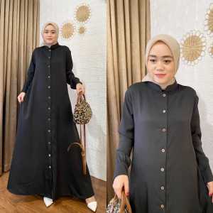 MIKAYLA GAMIS AIRFFLOW JUMBO/GAMIS 12 KANCING SAMPAI KE BAWAH/GAMIS TERBARU