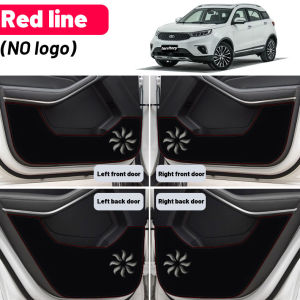 High quality for Ford territory 2020~2022 4pcs leather car styling car anti kick pad car interior accessories 2021