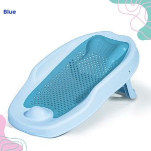Baby Mini Bath folding Tub | Bed baby sponge spine | Bath bed non-slip mat infant toiletries