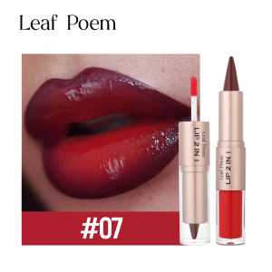 Specially designed for lipstick lip liner lip gloss dual-ended 2-in-1 makeup   Matte Contouring Lipstick Mirror Lip Gloss Lip Glaze