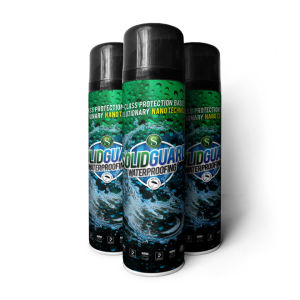 SOLID GUARD สเปรย์นาโนกันน้ําสําหรับใช้กับรองเท้ากระเป๋าโซฟาและพื้นที่อื่น ๆ (Nano Tech Hydrophobic Waterproof Spray) 300 ml