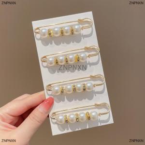 [COD] ZNPNXN Korean Style Fashion Anti-glare Buckle Brooch Fixed Clothes Trouser Waist Change Small Waist Buckle Multi-piece Brooch Pin