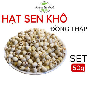 Hạt Sen Đồng Tháp Sấy Khô Cao Cấp Ngọt Bùi Tự Nhiên