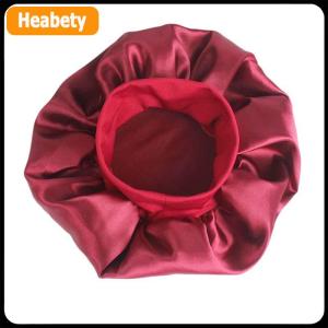 【2-3 ngày giao hàng】 Rắn satin nắp ca-pô tạo kiểu tóc ngủ hat quấn vòi hoa sen cap Tạo Kiểu Tóc công cụ