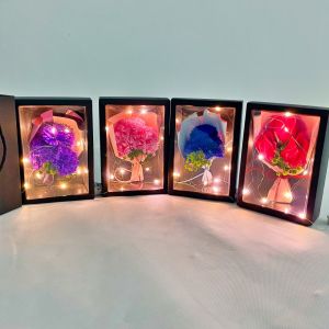 3pcs Mini Soap Carnation Rose Flower Bouquet+Gift Box+Gift Bag | Bunga Sabun | Birthday|Mother Day玫瑰康乃馨香皂花