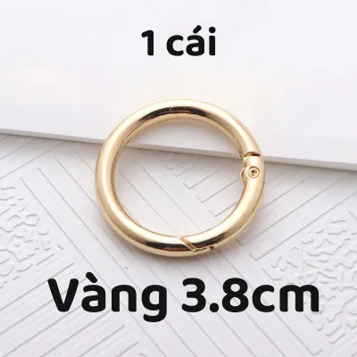 Khoen tròn mở loại tốt gắn quai túi xách đóng bìa Album nhiều size