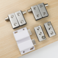 2pcs Engsel Kaca Jepit Stainless Steel M / Pivot Pintu Kaca. 