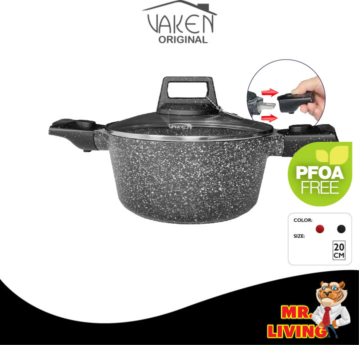 VAKEN ORIGINAL 20CM Die Cast Granite Casserole - Main Image