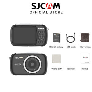 SJCAM 80MP กล้องบันทึกวิดีโอกล้องดิจิทัลแบบพกพา5K ZV100หน้าจอ2.8นิ้ว IPS โฟกัสอัตโนมัติซูมป้องกันการสั่นไหวของ18X ตรวจจับใบหน้าแฟลชในตัวของขวัญ CCD สำหรับวัยรุ่น
