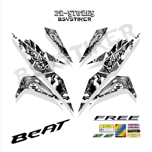 striping bet new street esp sharks stiker beat esp street beat new sku2 #beatstreet Motorcycle