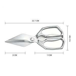 New Stainless Steel Scissors Multi-Functional Household Kitchen Scissors