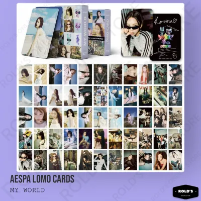 ￼￼￼[55pcs/box] AESPA Lomo Cards / Photo Cards KPOP