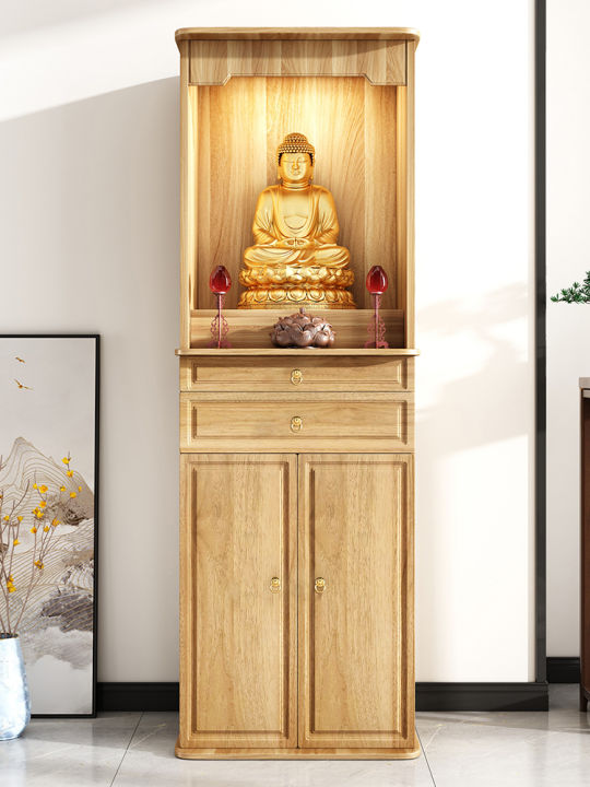 The God of Wealth Buddhist shrine, altar, Buddhist platform