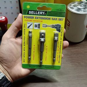 Sambungan Mata Sok Male & Adapter Mata Sok Cowok: Power Extension Bar Set SELLERY 11-255
