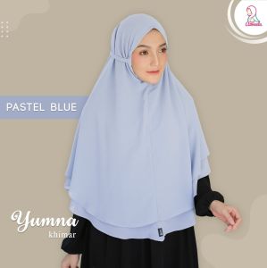 Azmeela Yumna Hijab Khimar Instant Aksen Tali Cantik & Anggun