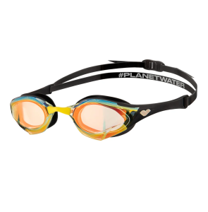 Kính bơi ARENA COBRA EDGE MIRROR SWIPE ANTI-FOG NEW Yellow Copper Black.