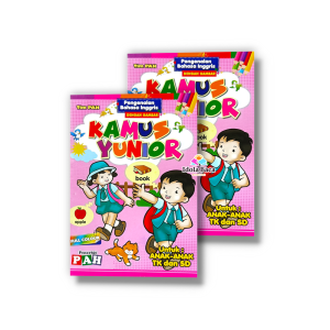 Buku Pengenalan Bahasa Inggris Kamus Yunior Untuk TK & SD PAH