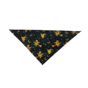 BEIERWA Halloween Pet Bandanas with Spooky Prints for Dogs and Cats Accessories